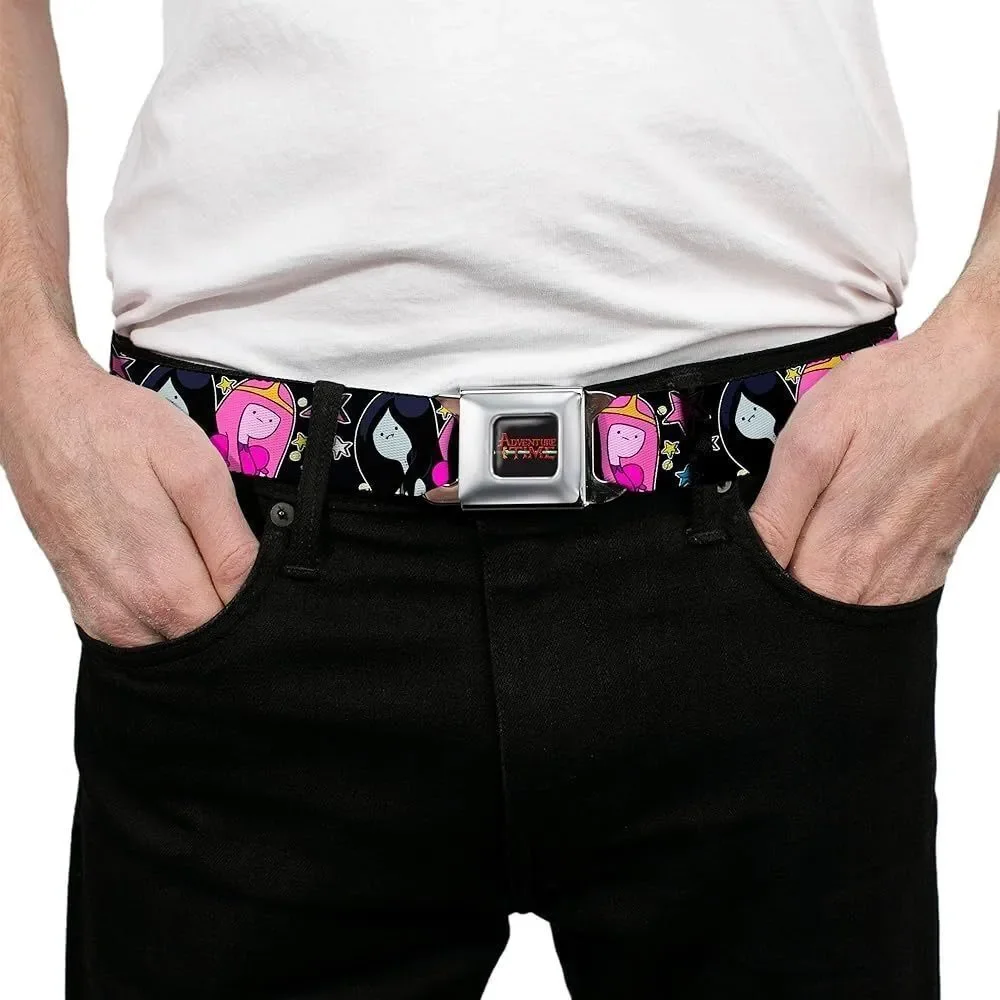 Adventure Time Pink and Black Belt Unisex